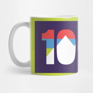 100 Miler Sunset Retro Mug